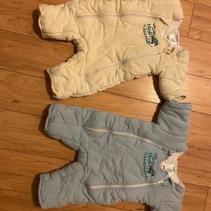 Magic Merlin sleep sacks, size small 12-18 pounds